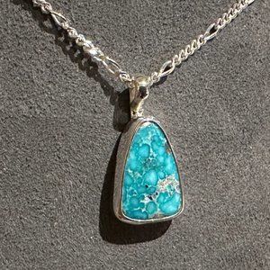 Natural White Water Turquoise Necklace